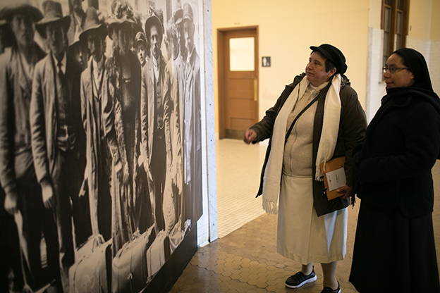 Catholic sisters at Ellis Island 