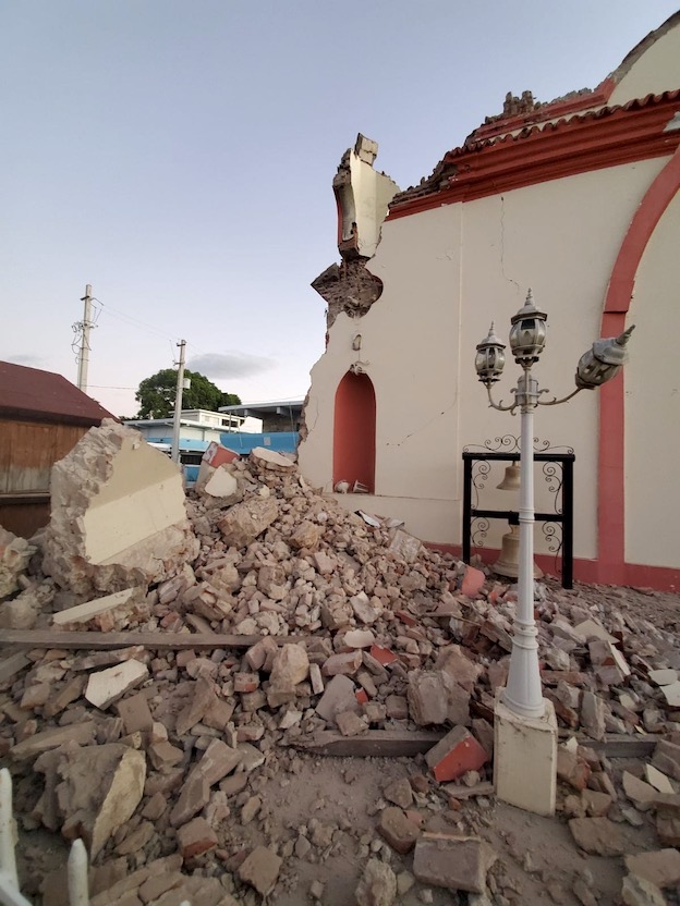 Puerto Rico earthquake damage 