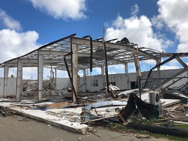 The remains of San Jose Church on Tinian, Mariana Islands