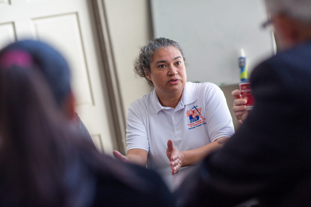 Dr Villar leads a program for immigrant mental health in Mississippi