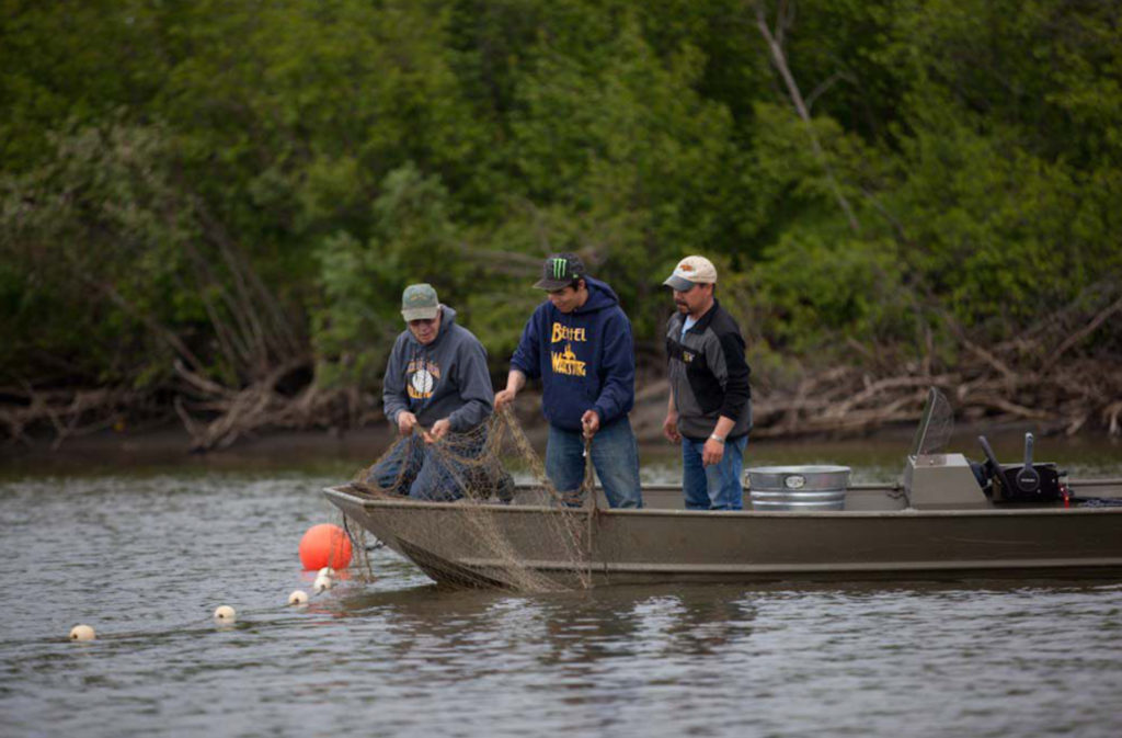 Yupiaq fishermen