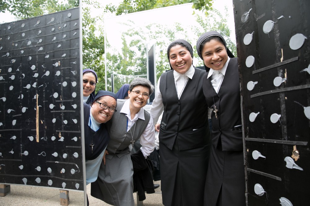 Catholic Sisters in Chicago park