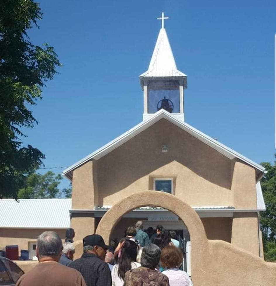 Our Lady of Sorrow adobe church 